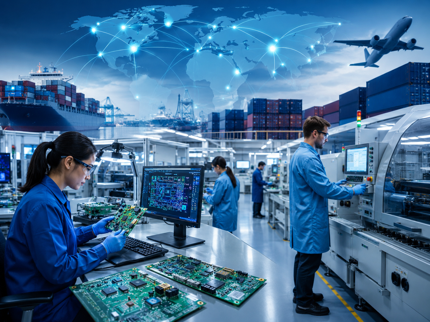 DML electronics manufacturing and global supply chain solutions for OEM customers